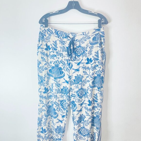 Liverpool Los Angeles Blue Floral Print Pants – Size L - Picture 4 of 17